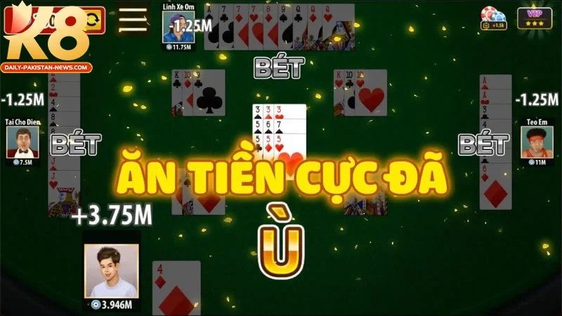 Đối tác cung cấp game bài tại K8