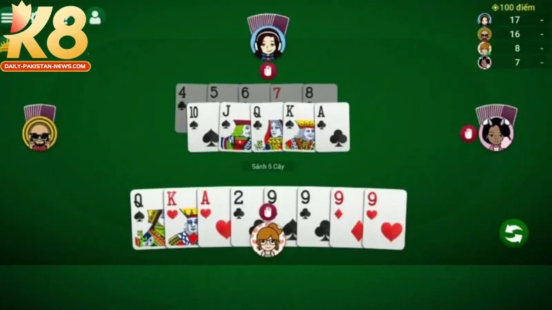 Top game bài hot tại K8